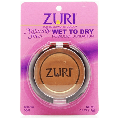 Zuri Naturally Sheer Wet to Dry Powder/Foundation 11g - gtwtoporld.com