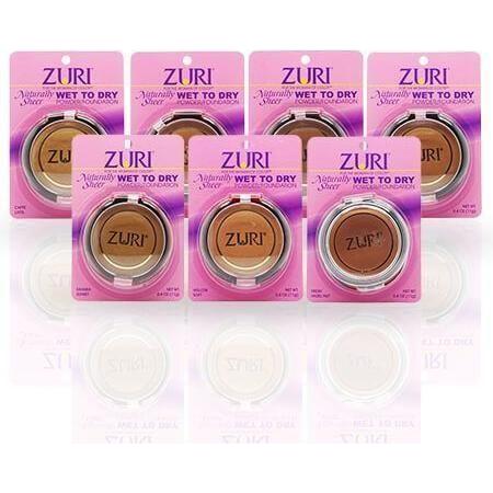 Zuri Naturally Sheer Wet to Dry Powder/Foundation 11g - gtwtoporld.com