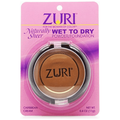 Zuri Naturally Sheer Wet to Dry Powder/Foundation 11g - gtwtoporld.com