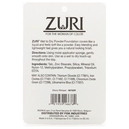 Zuri Naturally Sheer Wet to Dry Powder/Foundation 11g - gtwtoporld.com