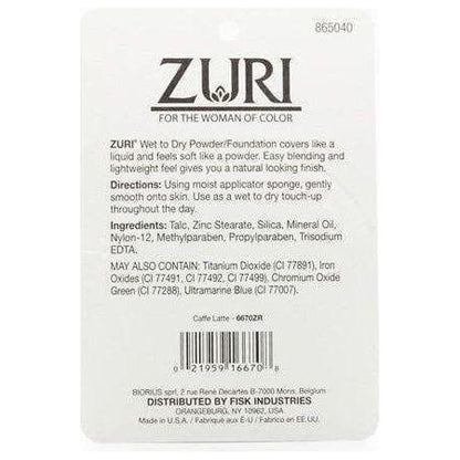 Zuri Naturally Sheer Wet to Dry Powder/Foundation 11g - gtwtoporld.com