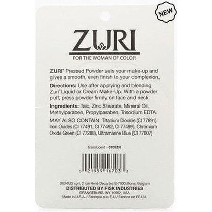 Zuri Net/Sheer Pressed Powder Translucent - gtwtoporld.com